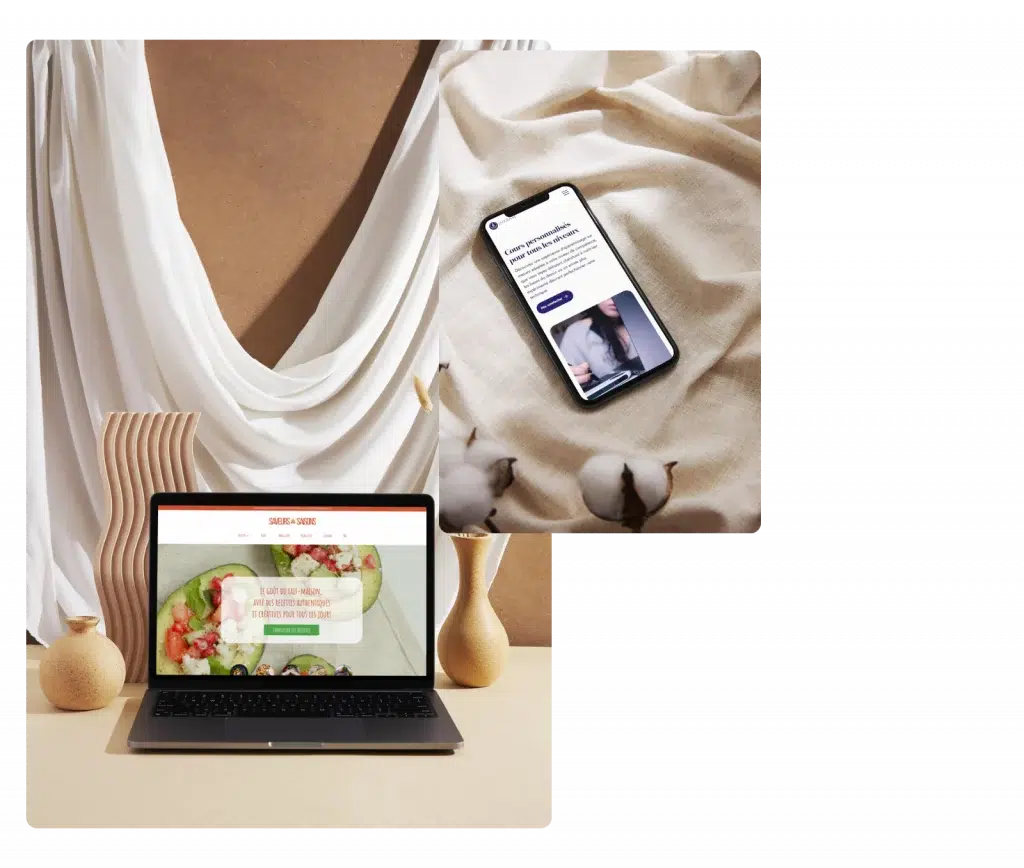 site sur pc et téléphone1